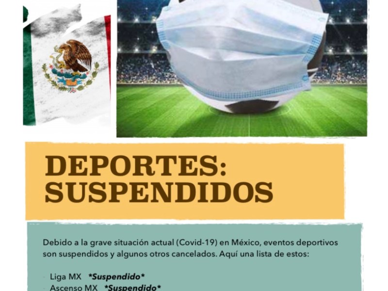 Deportes en México – Covid –&nbsp;19