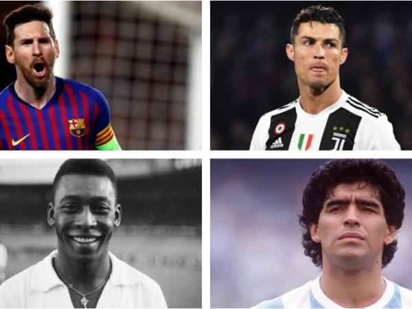Los 5 mejores jugadores en la historia del&nbsp;Fútbol